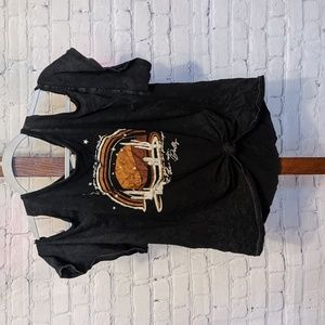 Women's Open Shoulder Tee